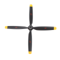 Miniatyrbild 1 av 8: Propellerpaddelblad för WLtoys XK A280 Plast RC Flygplan Reservdelar Tillbehör för utbyte Svart