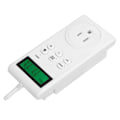 Pikkukuva 5 / 8: TS-3000 Lämpötilansäädin LCD Termostaatti Langattomalla Pistorasialla Huoneen Jäähdytykseen Lämmitykseen EU 230V 16A 50Hz 3680W Maksimi