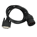 Miniatyrbillede 3 af 8: Deutsch Kabel 121721 26-polet Han til 6-polet Hun Diagnostisk Adapterudskiftningskabel til Deutsch 6-polet Diagnostiske Stik