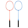 Miniatyrbild 1 av 8: Badmintonracketar Legering Lätt elastisk T-stöd Badmintonracketar för proffs nybörjare