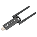 Pikkukuva 5 / 8: WIFI4 USB-sovitin 300mbps Tehokas Antenni Langaton WiFi Verkkokortti Tietokoneen Tarvikkeet