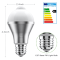 Miniatyrbillede 2 af 6: Bevægelsessensor Pære Haofy 9W E27 Smart PIR LED-lamper Automatisk Til/Fra Sikkerhedslygter Udendørs