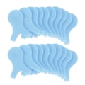 Miniatyrbillede 1 af 8: 20 stk Øjenvippe Løftebørste Y-form Øjenvippetransplantationskam Curler Anti-Slip Lash Perming Tool (blå)