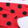 Pikkukuva 2 / 8: Leppäkerttu-tyttöjen leppäkerttu-asu Lapset Halloween Carnival Jumpsuit Party Cosplay Set