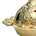 Miniatyrbillede 7 af 8: Vintage Røgelsesbrænder Udsøgt Rustbeskyttende Metal Røgelsesbrænder til Soveværelse Stue Fjer Guld