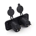 Miniatyrbillede 5 af 7: Dobbelt USB Bil Auto Cigarettænder Stik Splitter 12V Oplader Strømadapter Stikkontakt