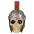 Miniatyrbillede 2 af 8: Harpiks Soldat Skalle Modellering Statue Skelet Skulptur Hjem Desktop Dekoration Ornament Gave