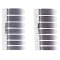Miniatyrbild 4 av 8: Nail Art Stickers Heltäckande Glittermönster Gradient Färg Gör-det-själv snygga nagellindningar Självhäftande46