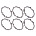 Miniatyrbilde 7 av 8: 20 stk Metallringer 4x32mm Jern Solid Holdbar Multifunksjonell Utsøkt Metall O-ringer Grå