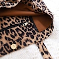 Miniatyrbillede 3 af 4: Leopard Print Stor Tote Håndtaske til Kvinders Rejser