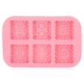 Miniatyrbilde 2 av 8: Matkvalitets silikon DIY Månekakeform Kake Glass Sjampo gjør form