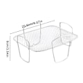 Miniatyrbilde 2 av 8: Air Fryer Stativ for Air Fryer 304 Rustfritt Stål Mat Dehydrator Stativ Toast Stativ Grill Air Fryer Tilbehør