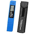 Miniatyrbild 2 av 4: TDS EC Meter Bärbar Kompakt LCD-skärm 3 i 1 TDS EC Temperatur Vattenkvalitet Test Penna för Aquarium Swimming Pool Blå