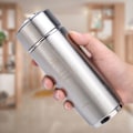 Miniatyrbillede 8 af 8: Rustfri alkalisk vandflaske Portabel Nano Balance Bio Energy Ionizer Kop Kolbe (sølv)