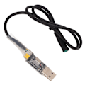 Miniatyrbild 5 av 8: Elcykel USB programmeringskabel Plast 5-pin hona USB2.0 Plug Mid Drive Motor Programmeringskabel för BBS01 motor
