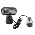 Miniatyrbild 5 av 8: Bluetooth-sändare 2 USB-portar Svart Snabbladdning Smart detektering Brusreducering Handsfree-funktion Universal bil