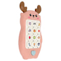 Miniatyrbilde 7 av 8: Babytelefonleke Interaktiv Elektronisk Musikk Lys Trekkbar Tidlig Pedagogisk Baby Smartphone Leke Rosa