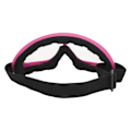 Miniatyrbilde 4 av 8: Skibriller PC Transparent Linser UV-beskyttelse Vindtett Justerbart Pannbånd Snowboardbriller for Menn Kvinner Rosa Ramme