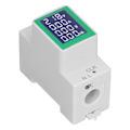 Miniatyrbild 8 av 8: DIN Rail Meter Digital Voltmeter Amperemeter Effekt Energi Monitor Multimeter Tester AC50‑300V 100A
