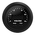 Miniatyrbilde 4 av 8: Voltmeter Måler Smart Grensesnitt Stabil Ytelse Vibrasjonsreduksjon Universal Voltmeter for Bilmodifisering 12V