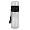 Miniatyrbilde 1 av 8: Teseparasjonsflaske Dobbelvegg Glass Te-infuser Vannflaske Hjemmekontor Drikketilbehør