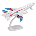 Miniatyrbild 1 av 8: Flygplansmodell Simulering Pull Back Funktion Ljud och ljus Legering Diecast Flygplansmodell Leksaker för samlingspresenter