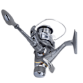 Miniatyrbillede 7 af 8: Spinnehjul med 5 Lejer, 5.1:1 Gearforhold, Dobbeltbremse, Fiskeudstyr J3‑20