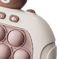 Miniatyrbilde 8 av 8: Håndholdt Speed ​​Pushing Game Lys Opp Tidlig Utdannende Elektronisk Trykk Klem Konsoll Leke Bjørn