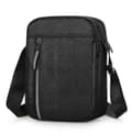 Mode Herre Solid Justerbar Rem Skuldertaske Vandtæt Skuldertaske Messengertaske[LD] Black