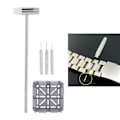 Miniatyrbilde 4 av 8: Profesjonell klokkearmbåndslenkeholder Hammer Punch Pins Remover Reparasjonssett for fjernelsesverktøy