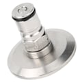 Miniatyrbillede 8 af 8: 1,5 tommer adapter til gaslåst søjle Tri Clamp til kugleforbindelse Ølbrygningstilbehør Bryggerudstyr