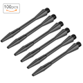 Miniatyrbillede 2 af 8: 100 ST Stærke Holdbare Dart Skaft Pinde Plast PP Nylon Stang