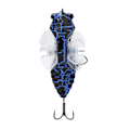 Miniatyrbild 1 av 8: Hard Fish Lure Bionic Cicada Shape fiskebete med roterande snurrar Propeller Diskantkrok 7,5 cmY238-9
