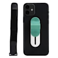 Miniatyrbillede 6 af 8: MOMOSTICK Mobiltelefon Stick Gel Pad Fingerrem Holder Grip Stativ med Telefon Armbånd Grøn