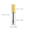 Miniatyrbilde 7 av 8: 5 farger 10 ml Tom Mascara Tube med øyenvippebørste Tom Mascara beholder flaske #2