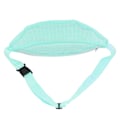 Miniatyrbild 7 av 8: Beach Mesh Fanny Pack Andas vattentätt justerbart bälte Portabelt lätt utomhussport midjepaket för resor Ljusblått