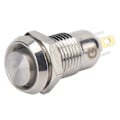 Miniatyrbilde 3 av 8: 8mm trykknappbryter IP65 vanntett rustfritt stål trykknapp startbryter 3V Grønn