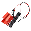 Miniatyrbilde 3 av 8: RC Tilbehør Aluminiumslegering 540/545/550 Motor Varmespreder for HPI/HSP/Axial 1/10 RC Modellbil Rød