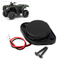 Miniatyrbilde 6 av 8: 3.1A Dobbel USB-lader Strømuttak Adapter Ladingfeste for bil ATV UTV Bobil Campingvogner
