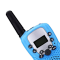 Miniatyrbillede 6 af 8: 2 stk. børne walkie talkie 3 km rækkevidde klar lyd Håndholdt 2-vejs radiolegetøj til børn blå