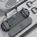 Miniatyrbild 5 av 8: Plank Board Core Trainer med Timing Funktion Multipurpose Fitness Push Up Bracket Träningsplatta Grå