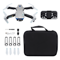 Miniatyrbild 1 av 8: Vikbar 4K Dual Camera RC Quadcopter med Obstacle Avoidation och LED-lampor - 2,4 GHz, 4 kanaler (14+ år)