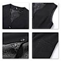 Miniatyrbilde 5 av 5: Formell Vest for Kvinner, Svart XS, V-hals