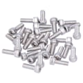 Miniatyrbillede 3 af 8: 30 stk M5 Cylindrisk Hoved Hex-skruer A2 Rustfrit Stål Hex-skruer Skruesæt M5 X 14