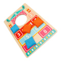 Miniatyrbild 4 av 8: Massivt trä Cornhole Set Inomhus och utomhus Corn Hole Toss Bags Interactive Game Toys