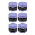 Pikkukuva 1 / 8: 6 kpl tennismaila-gripiteippiä PU-materiaalista, matta, liukastumaton, hikoa imevä, badmintonmaila-gripiteippi, urheilutarvikkeet, violetti