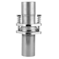 Miniatyrbillede 2 af 8: Udstødningsflange fjederbolt reparationsrørsæt Quick Fix 2,25 tommer ID til 2,25 tommer OD Universal rustfrit stål