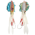 Miniatyrbillede 5 af 8: Blødt Lysende Fiske-Agns UV Blæksprutte Squid Lure Fiskegrej Tilbehør 3#