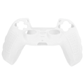 Miniatyrbilde 5 av 8: Matvarekvalitet sklisikkert silikon spillkonsoll beskyttelse Gamepad Håndtak for PS5 joystick (hvit)
