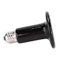 Miniatyrbillede 6 af 8: E27 Varmelampeholder med infrarød keramisk varmelampe til krybdyr padder 100W